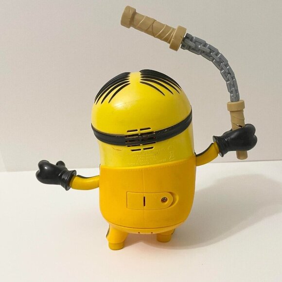 Minions The Rise of Gru Mighty Stuart Kung Fu Action Electronic Toy with Sound - Picture 7 of 16